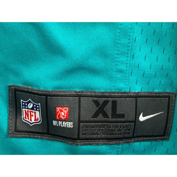 Nike NFL Miami Dolphins On Field Jersey Teal #95 Dion Jordan XL Mens EUC 8040 - Picture 4 of 7